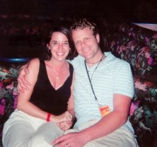 Me and Cary Pierce, The Rock Boat, 2003.